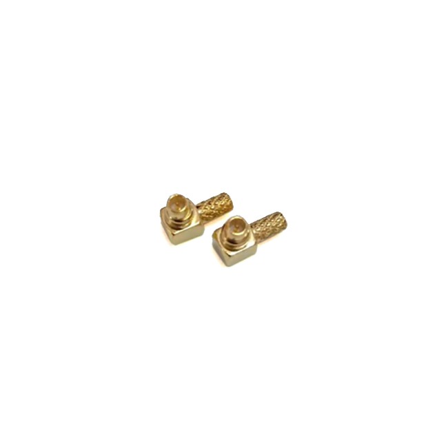 Conector MCX macho en ángulo recto para cable 1.13 1.37 tipo engarzado MMCX-C-JW1.13